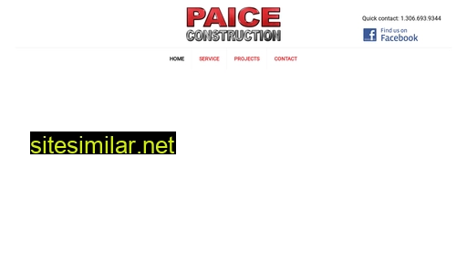 paiceconstruction.com alternative sites