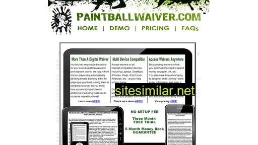 paintballwaiver.com alternative sites