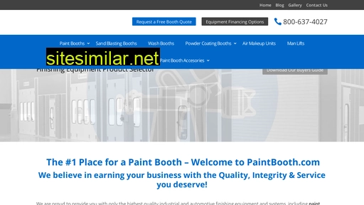 paintbooth.com alternative sites