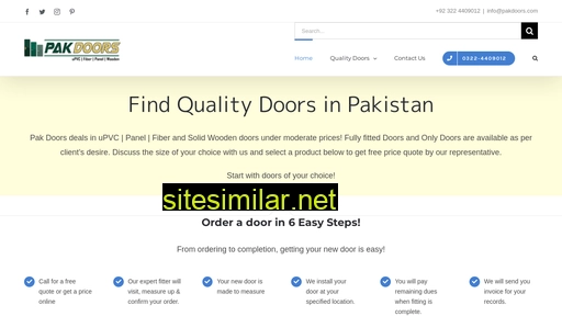 Pakdoors similar sites