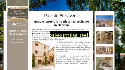 palaciobenavent.com alternative sites