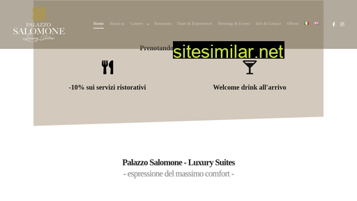 palazzosalomone.com alternative sites
