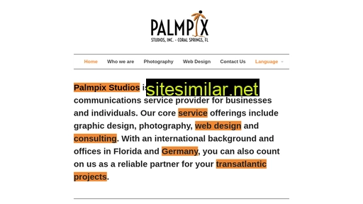 Palmpixstudios similar sites