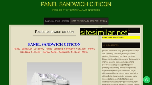 panelsandwichciticon.com alternative sites