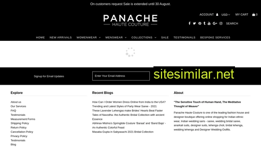 panachehautecouture.com alternative sites