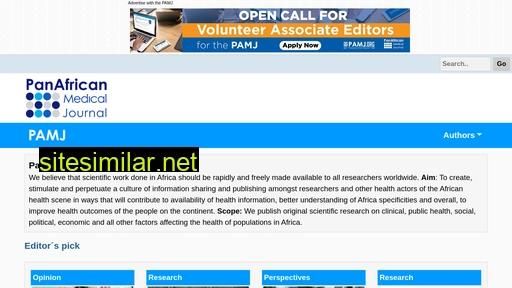 panafrican-med-journal.com alternative sites