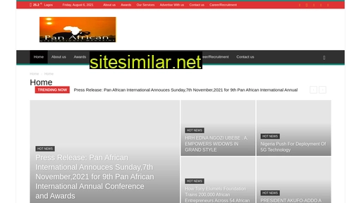Panafricaninternational similar sites