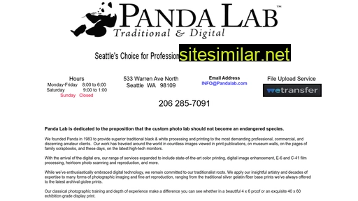 Pandalab similar sites