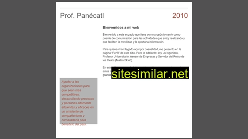 Panecatl similar sites