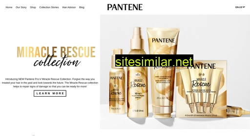 pantene.com alternative sites
