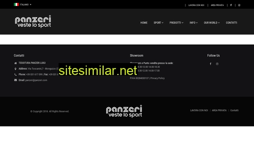panzeri.com alternative sites