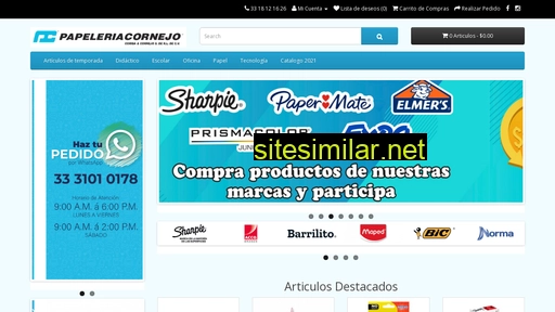 papeleriacornejo.com alternative sites