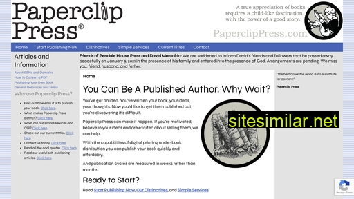 paperclippress.com alternative sites