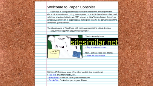 paperpong.com alternative sites