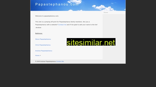 papastephanou.com alternative sites
