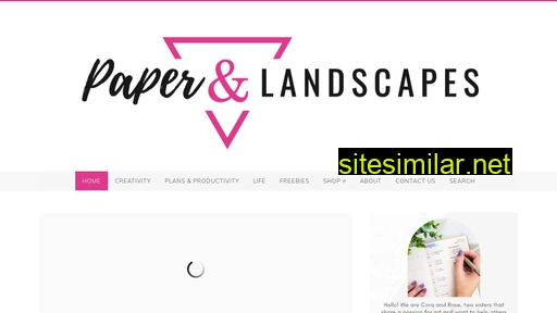 paperandlandscapes.com alternative sites