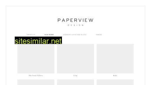paperviewdesign.com alternative sites