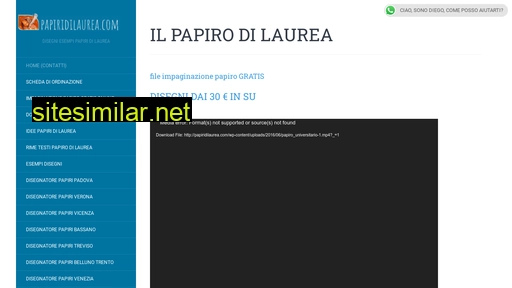 papiridilaurea.com alternative sites