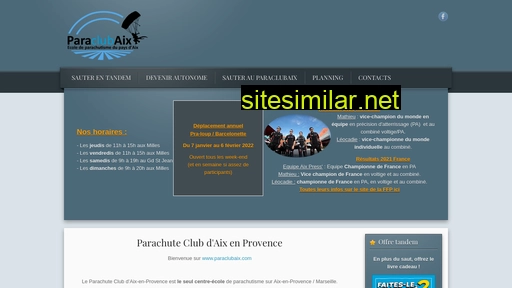 paraclubaix.com alternative sites