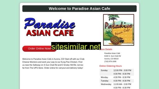paradiseasiancafeaurora.com alternative sites