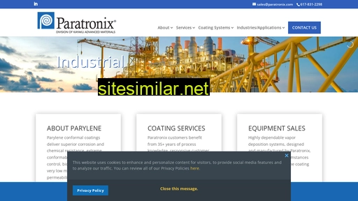paratronix.com alternative sites