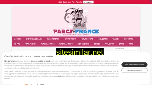 parcs-france.com alternative sites