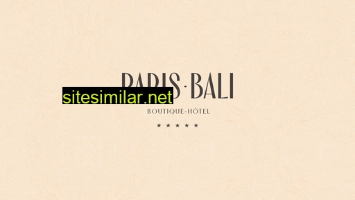 parisbali.com alternative sites