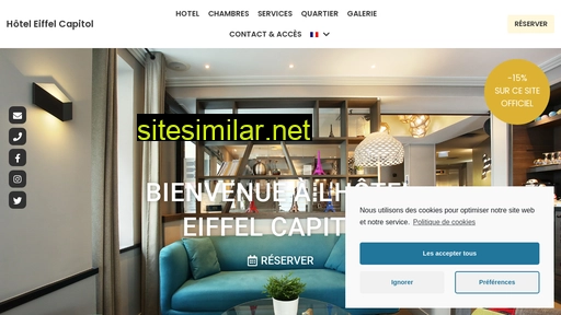 paris-hotel-eiffel-capitol.com alternative sites