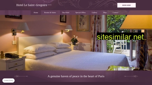 paris-hotel-saintgregoire.com alternative sites
