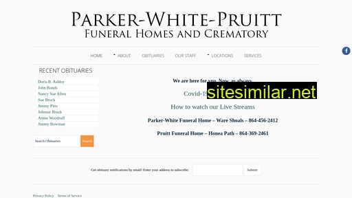 parkerwhitepruitt.com alternative sites