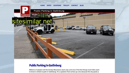 parkingingatlinburg.com alternative sites