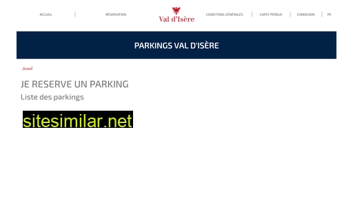 parkingvaldisere.com alternative sites