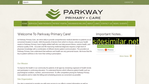 parkwayprimarycare.com alternative sites