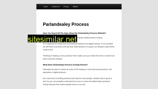 parlandealeyprocess.com alternative sites