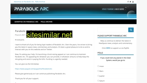 parabolicarc.com alternative sites