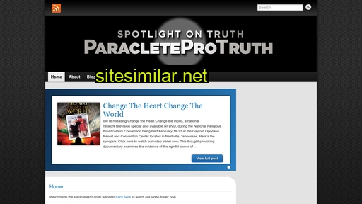 Paracletepro similar sites