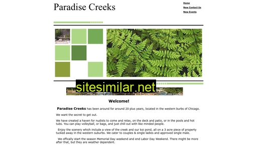 paradisecreeks.com alternative sites