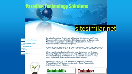paradisetechnologysolutions.com alternative sites