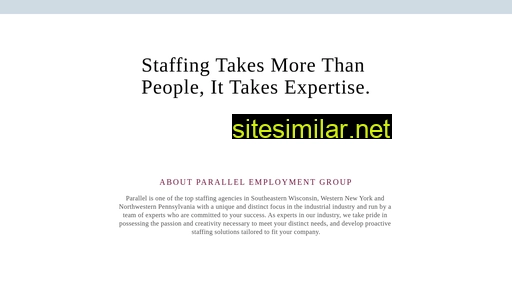 Parallelemployment similar sites