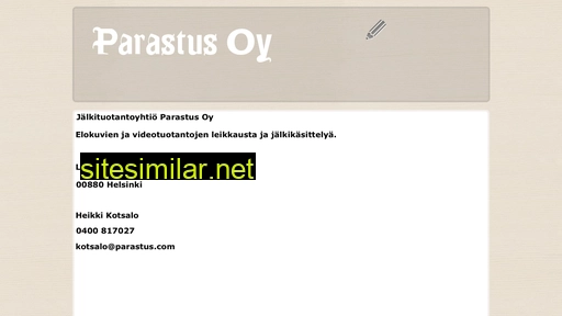 parastus.com alternative sites