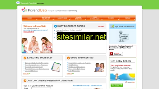 Parentweb similar sites