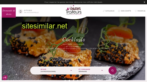 paris-traiteurs.com alternative sites