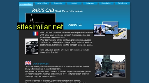 pariscab.com alternative sites