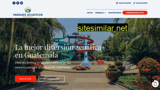 Parquesacuaticosguatemala similar sites