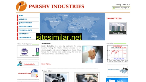 parshvindustries.com alternative sites