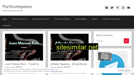 partiturespiano.com alternative sites