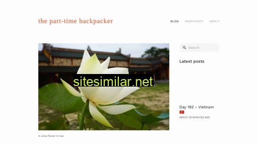 Parttimebackpacker similar sites