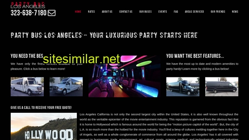 partybuslosangeles.com alternative sites