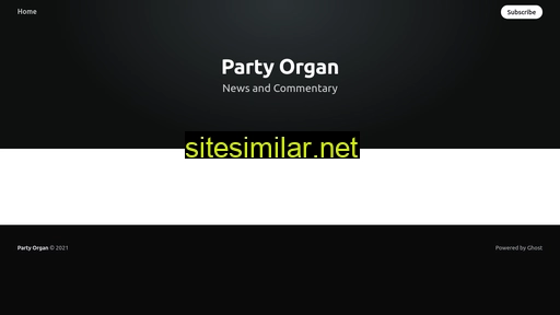 partyorgan.com alternative sites