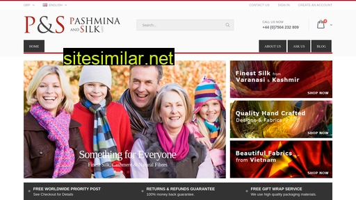pashminaandsilk.com alternative sites
